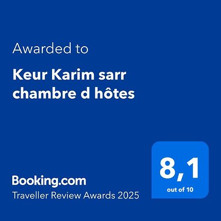 Appartement Keur Karim sarr chambre d hôtes à M'Bour Extérieur photo